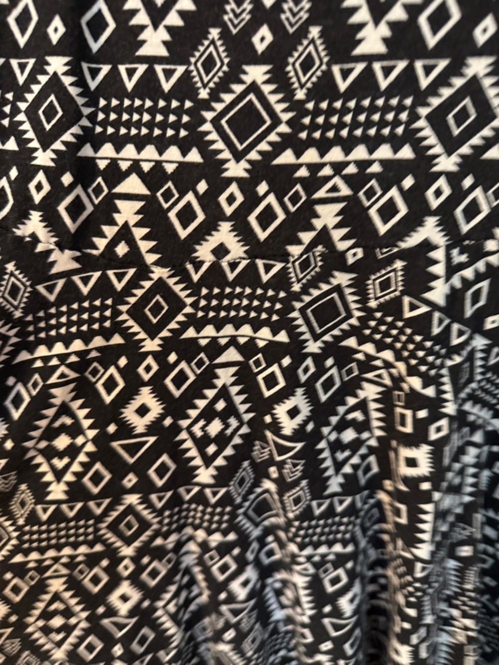 Cotton On Black & White Tribal Print Sundress Dress XS - Picture 6 of 6
